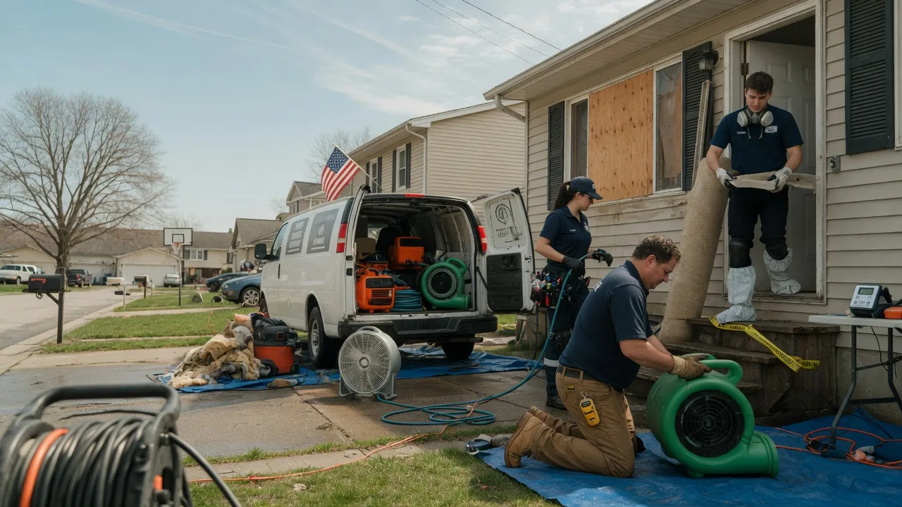 Water Damage Restoration in Fruitland, IA near me